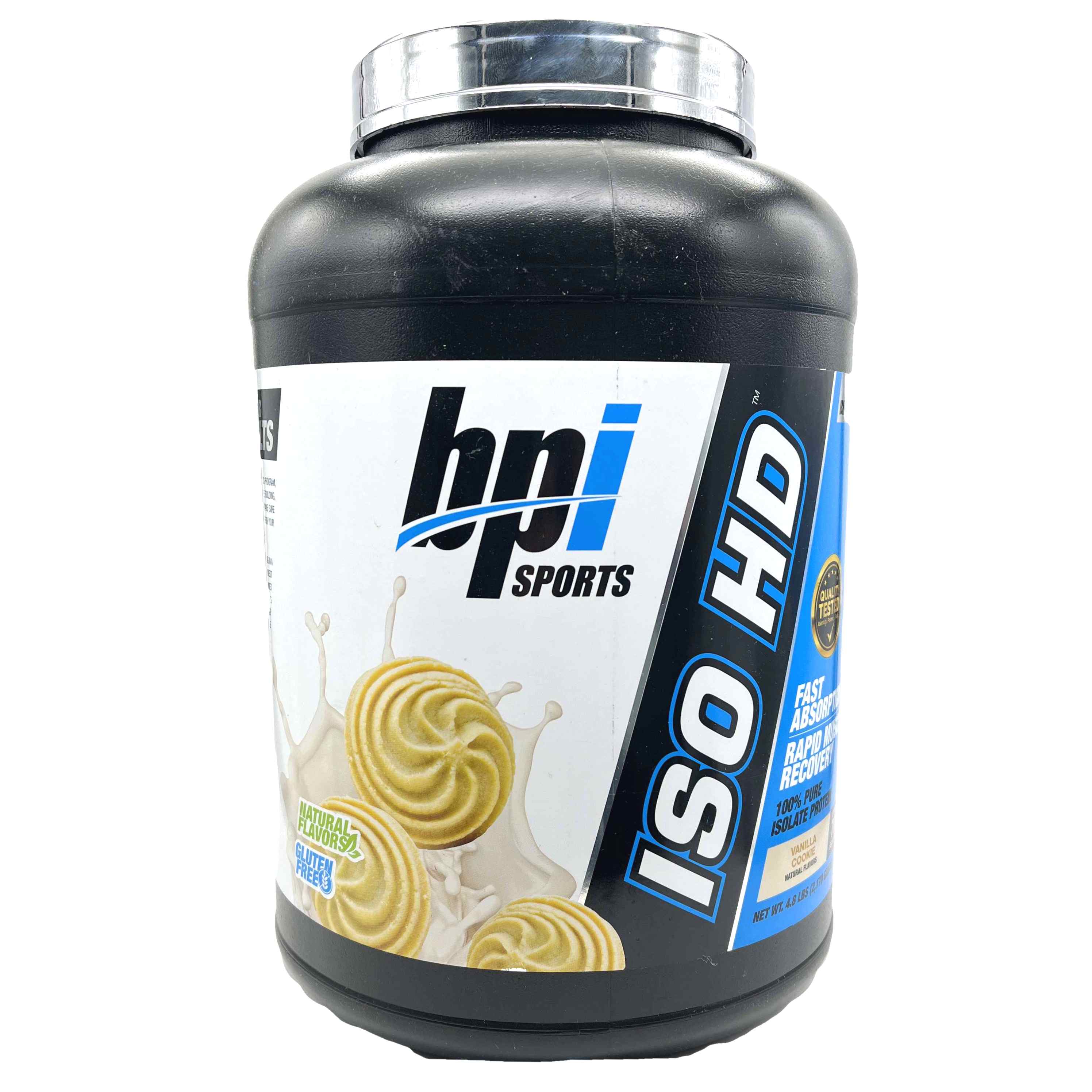 پودر پروتئین ایزو اچ دی بی پی آی اسپورت (بیسکوییت وانیل) 2170 گرم BPI sports Iso HD